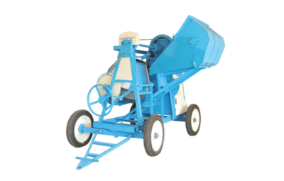 10-7 concrete mixer mec hopper cap. 200 ltr